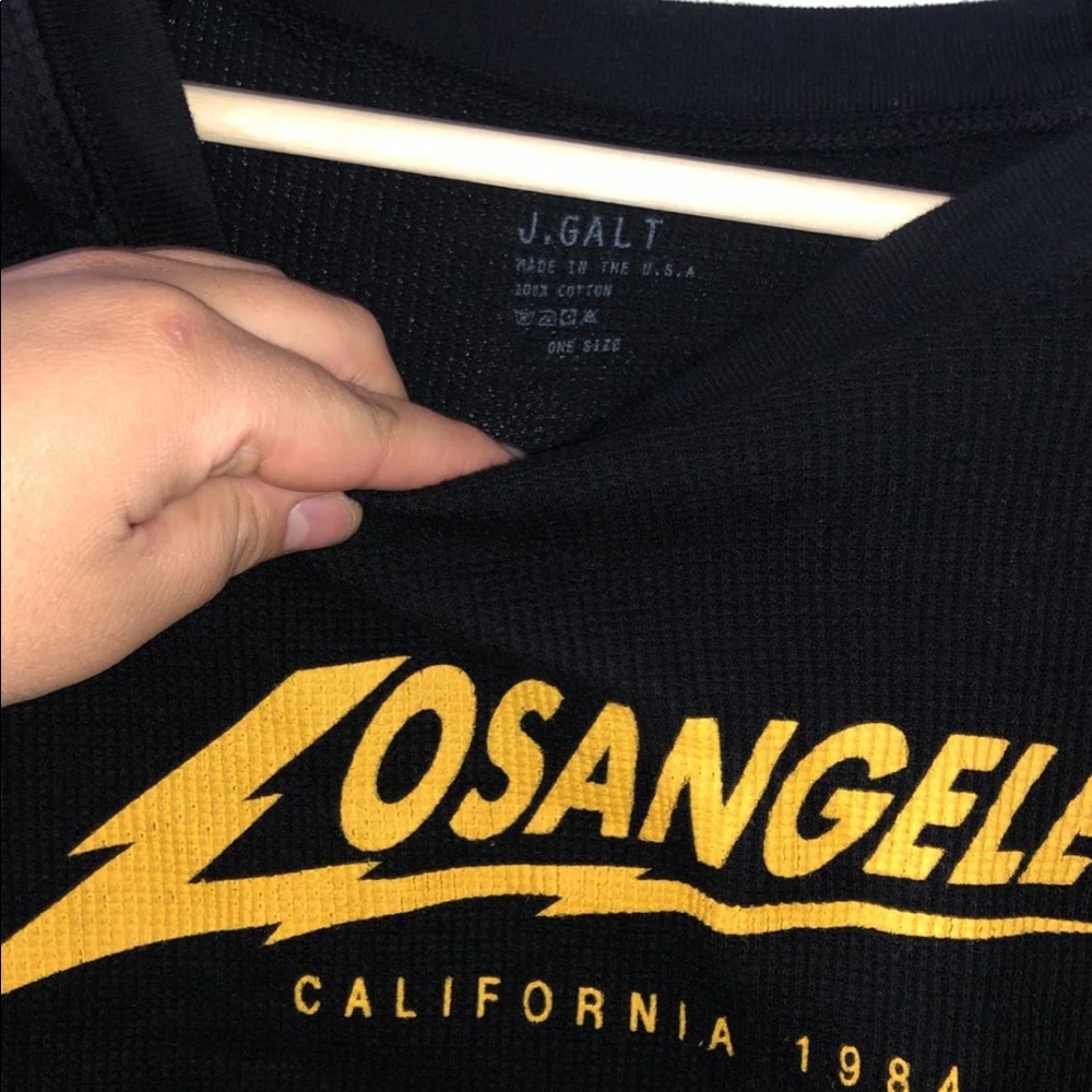 Thermal Long sleeve crop